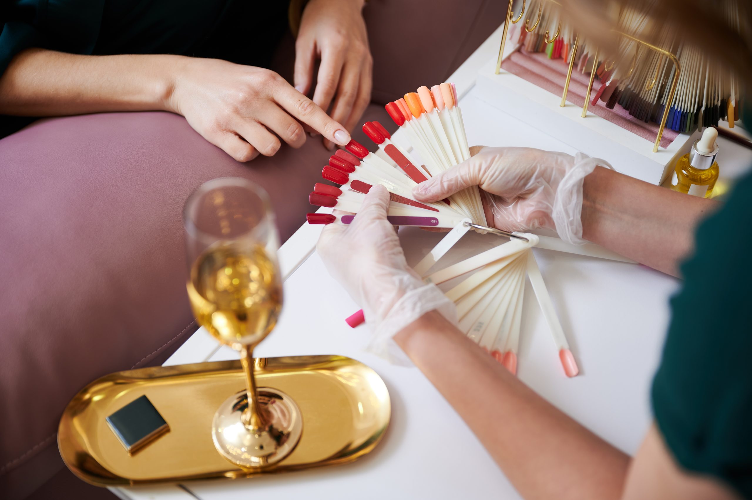 Luxury manicure and nail color experience at Rio Nails Miami